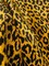 1 Yard Upholstery Jacquard Velvet Fabric Leopard Black Gold Luxury 82% Viscose 18% Polyester 56 Inch Width